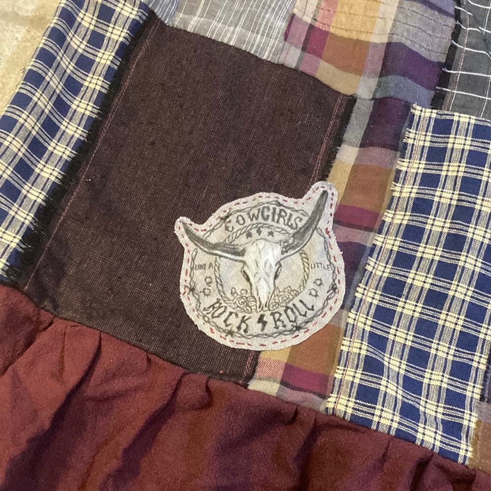 Patchwork skirt “Native American heritage” - Picture 10 of 17